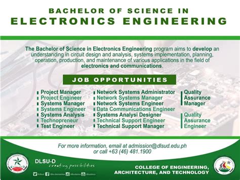 Bachelor of Science in Electronics Engineering Program Educational.